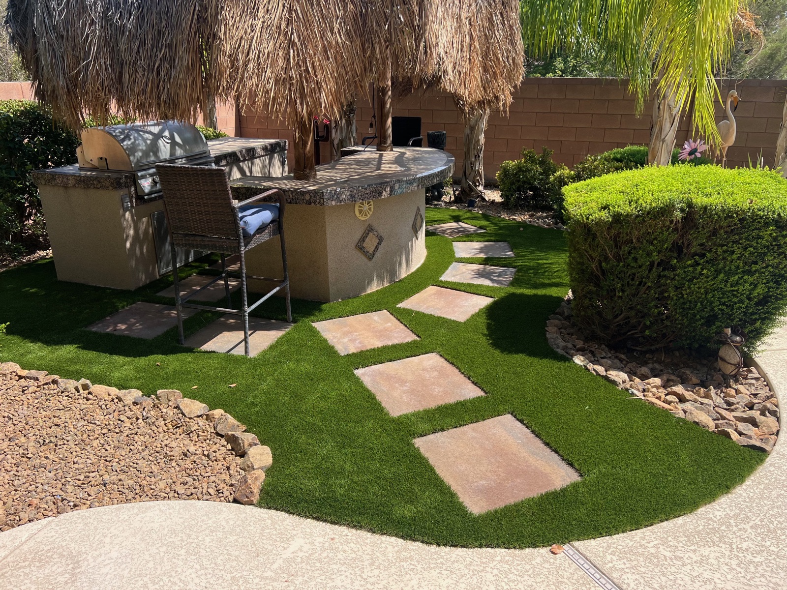 Landscape install project by Unique-Scape & Design