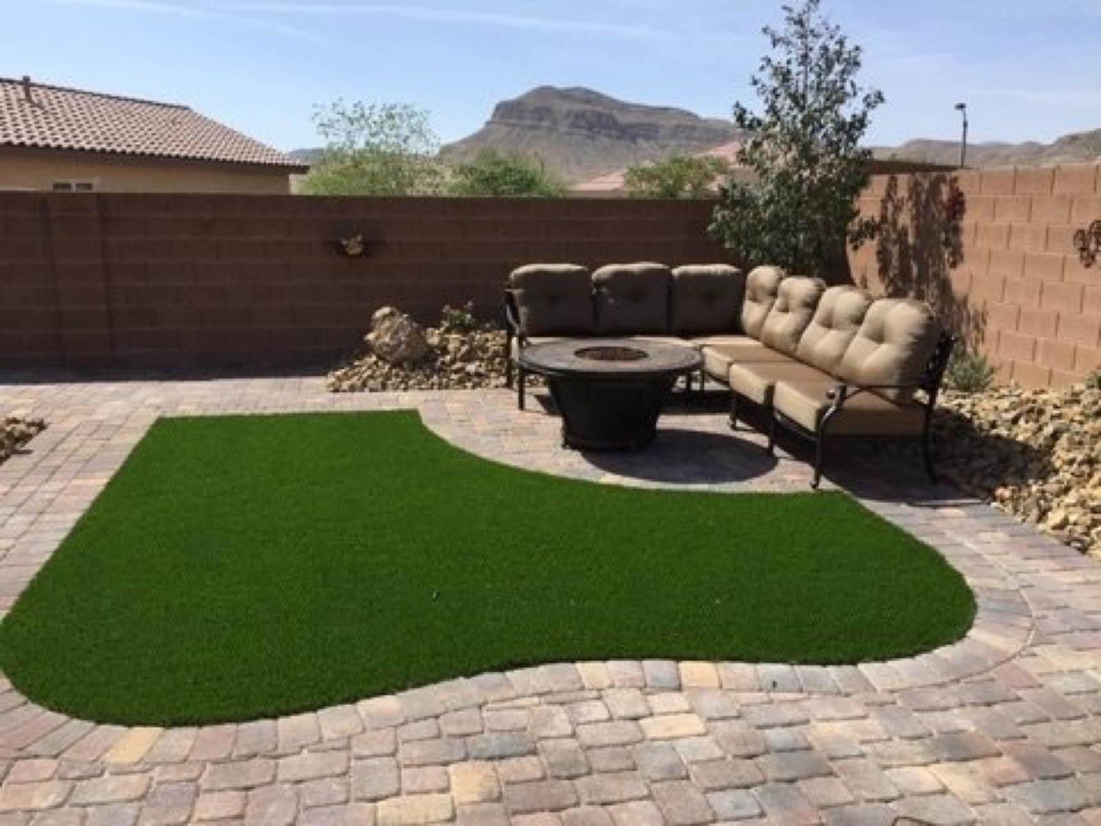 Artificial turf project by Unique-Scape & Design